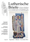 Lutherische Briefe 35: September - Oktober - November 2014