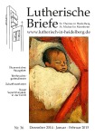 Lutherische Briefe 36:  Dezember 2014 - Januar - Februar 2015