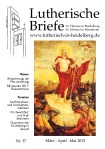 Lutherische Briefe 37: März - April - Mai 2015